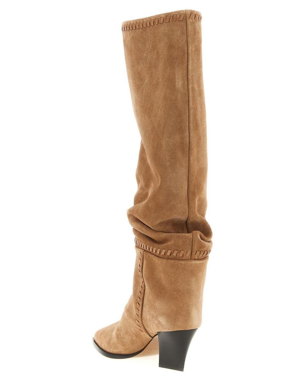 Jimmy Choo Brown 'Hart' Boots