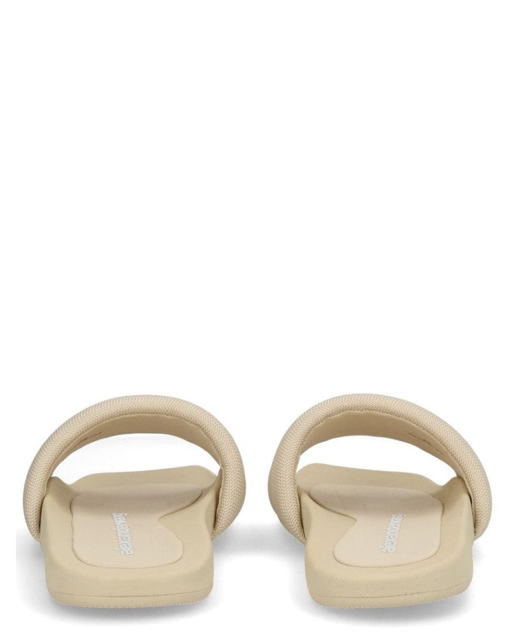 Alexander Wang Natural Slip-On Slipper Polyamide