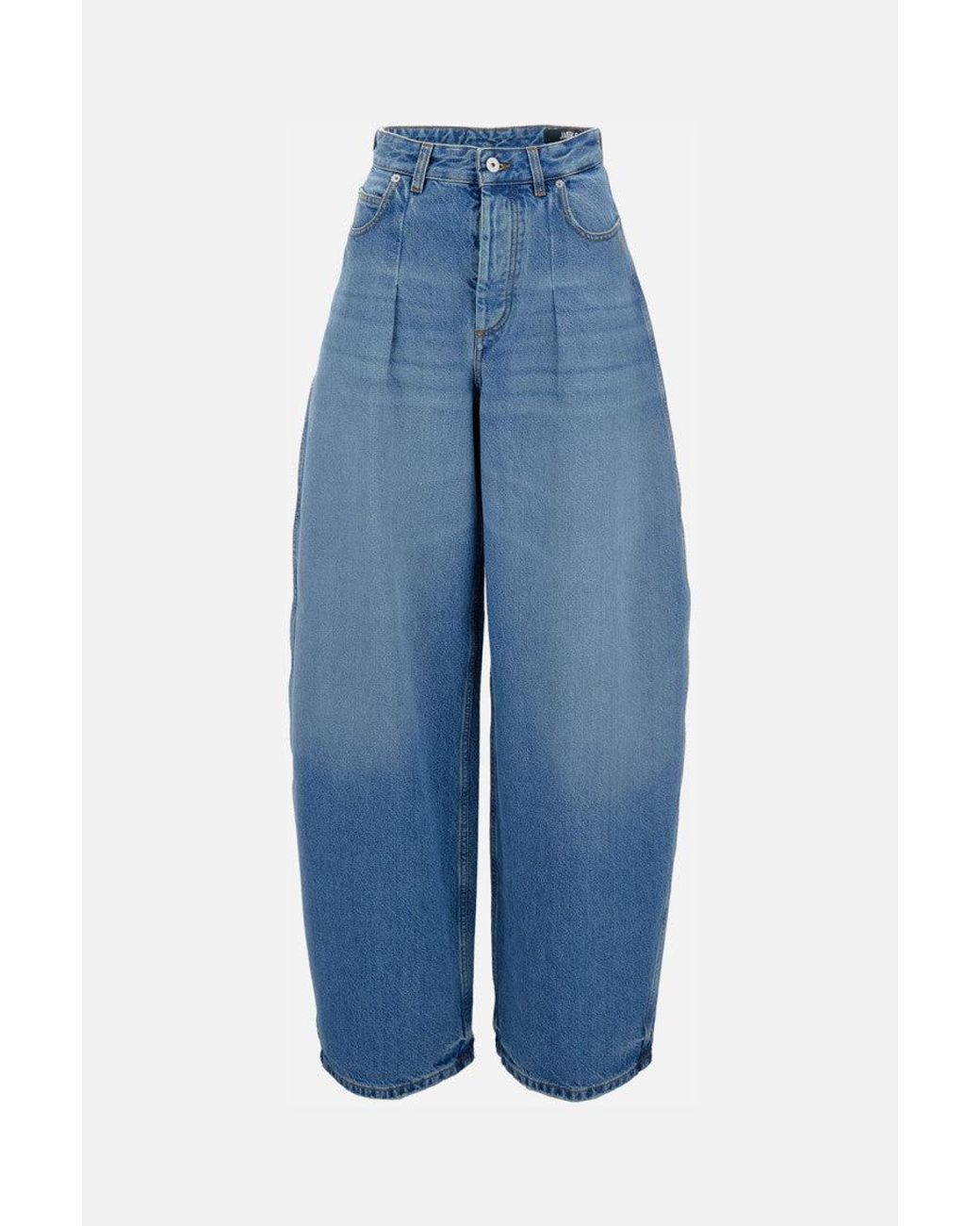 Jacquemus Blue Le De-Nimes Le De-Nimes Ovalo Jeans