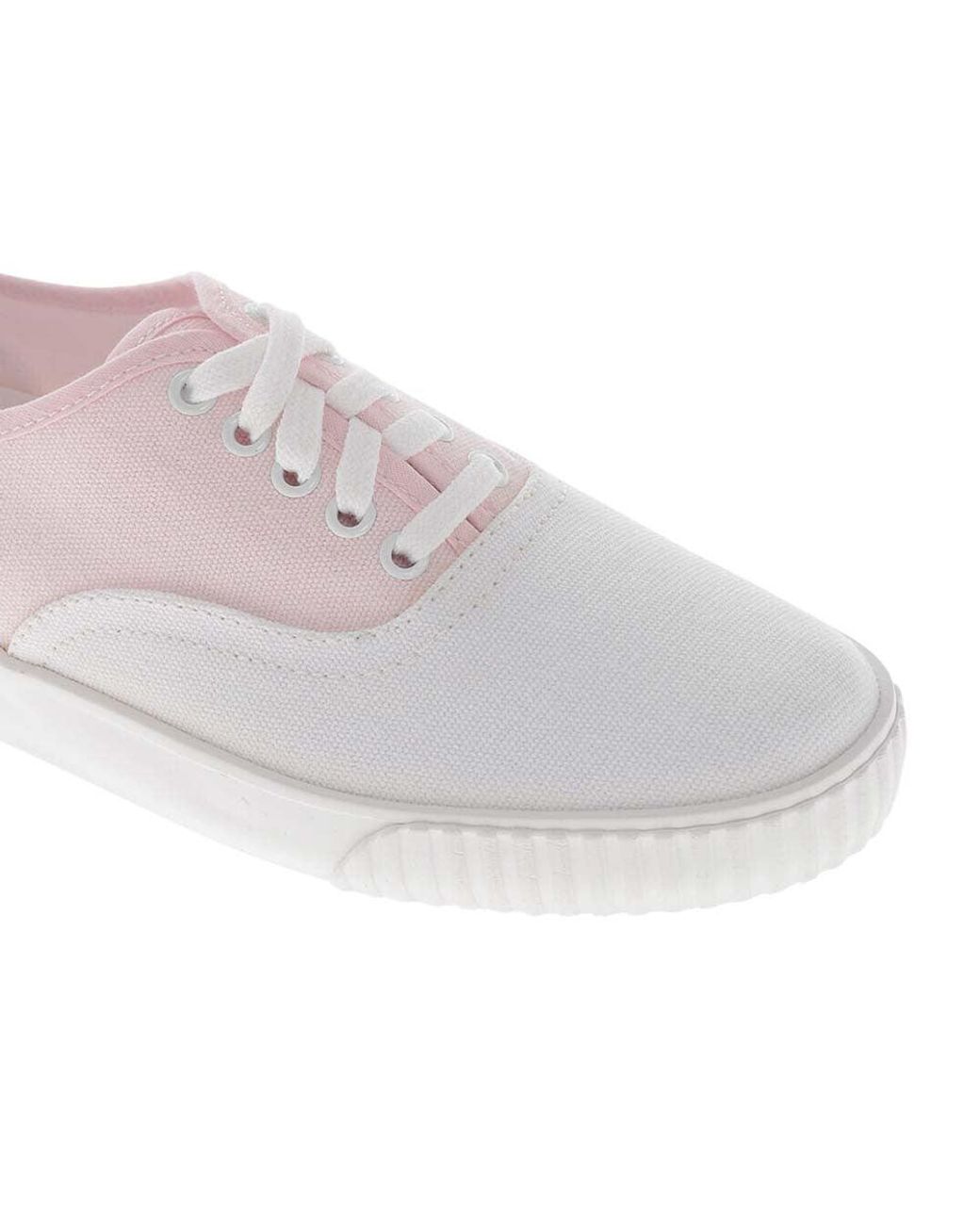 Thom Browne Pink Color Block Funmix Sneakers