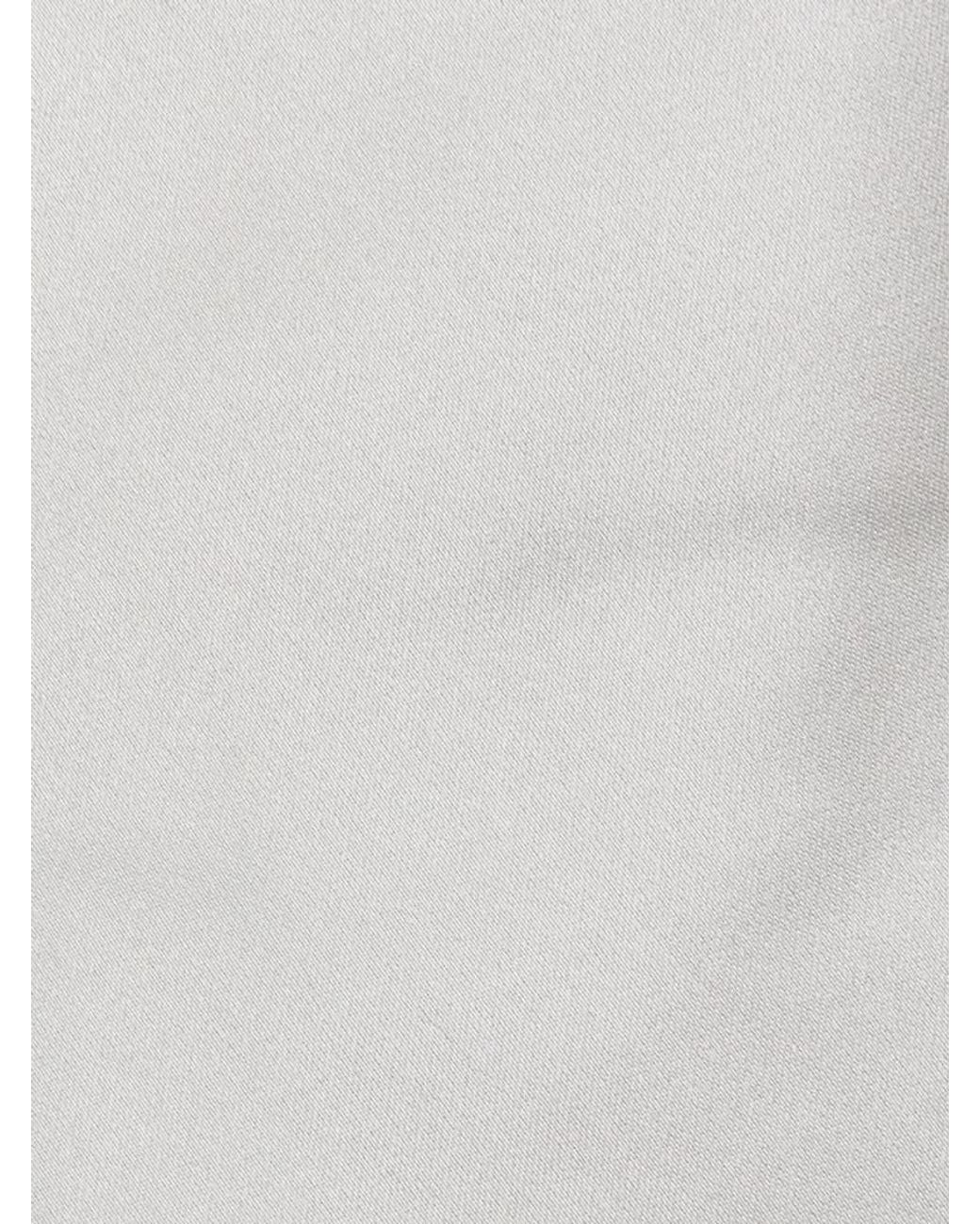 Emporio Armani White Silk Tie for men