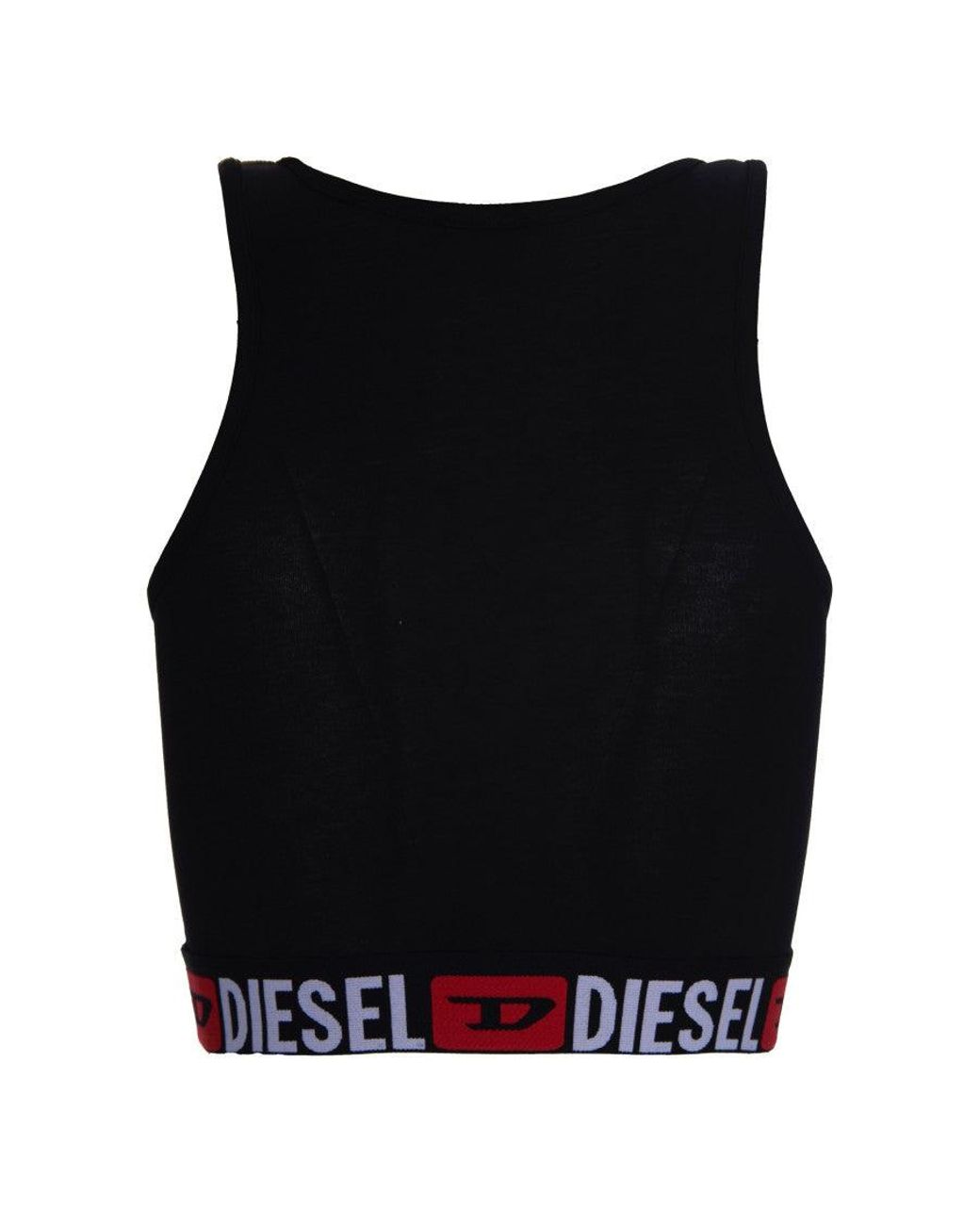 DIESEL Black Crew Neck Top