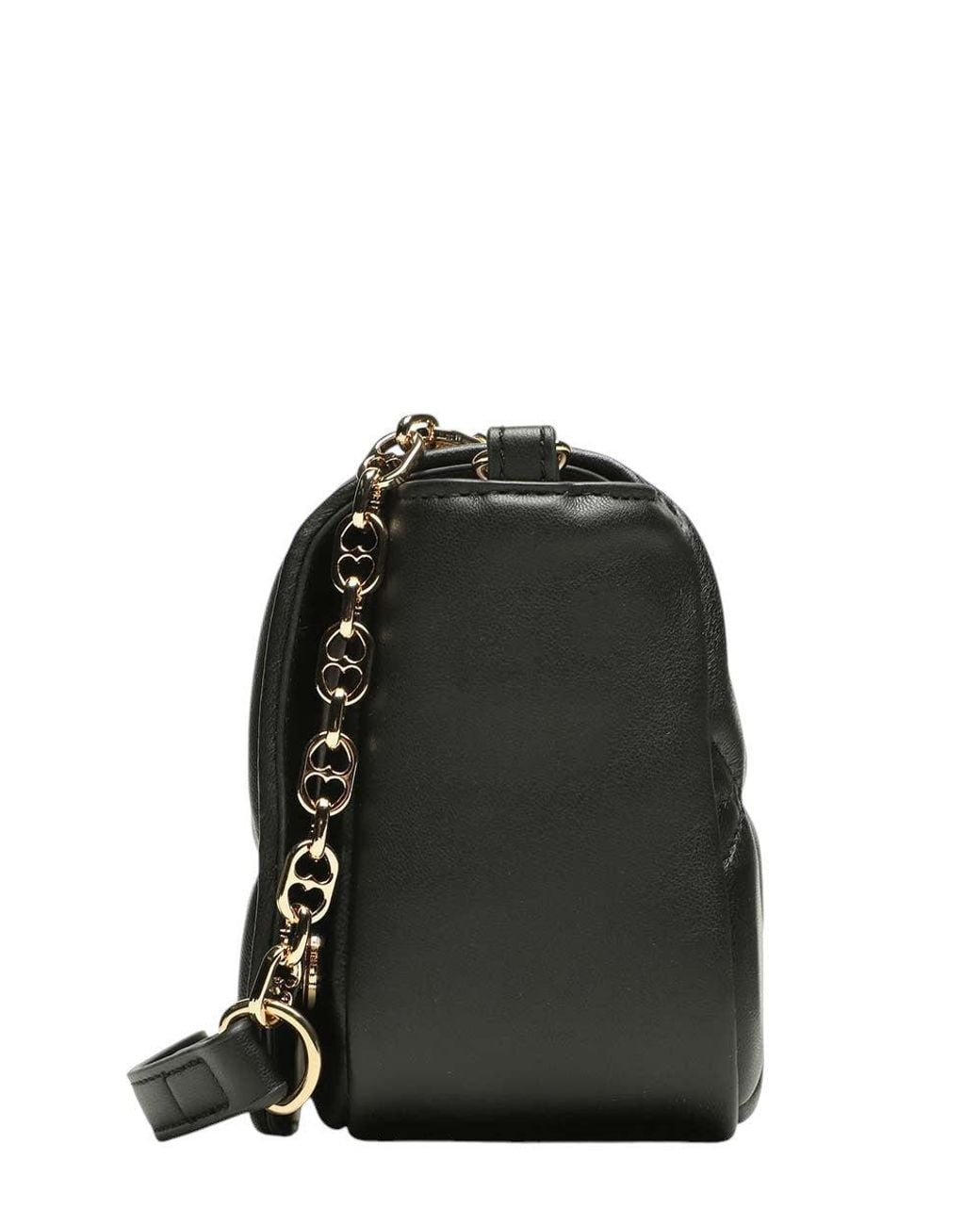 Love Moschino Black Logo Mini Crossbody Bag