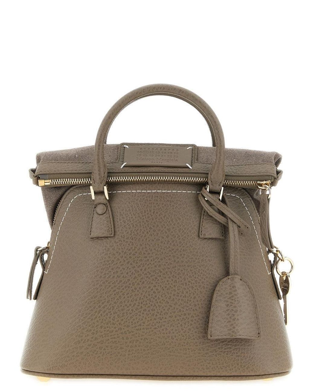 Maison Margiela Brown 5Ac Classique Mini Satchel