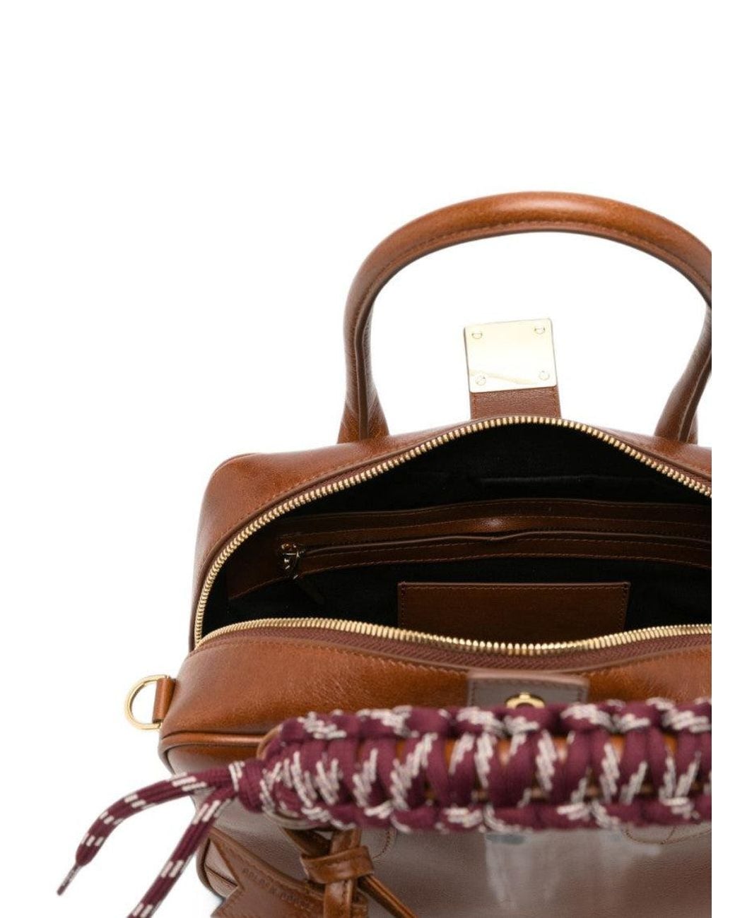 Golden Goose Deluxe Brand Brown Vita Small Satchel