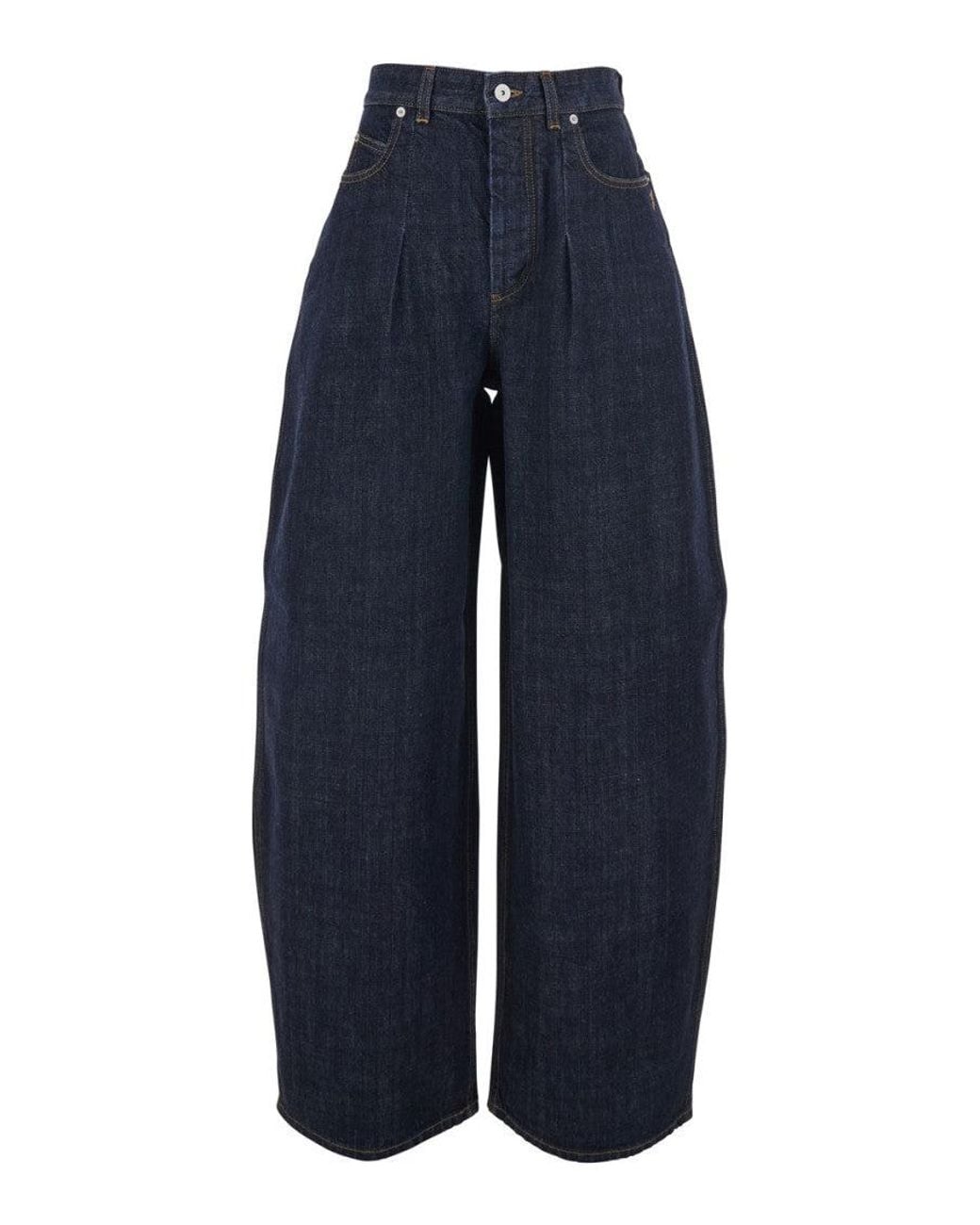 Jacquemus Blue Lose Fit Jeans
