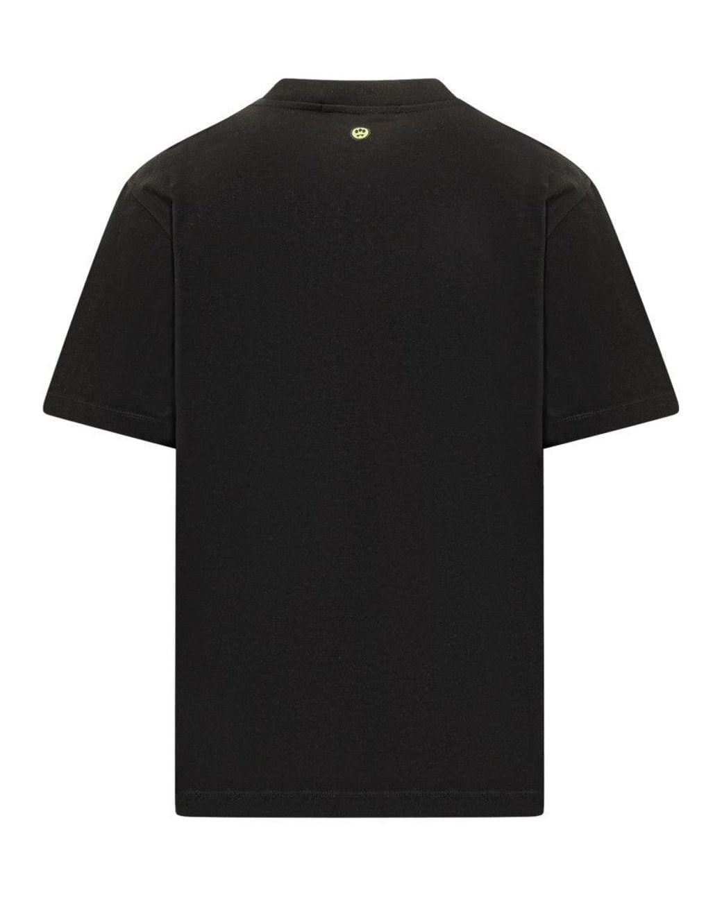Barrow Black Crew Neck T-Shirt for men