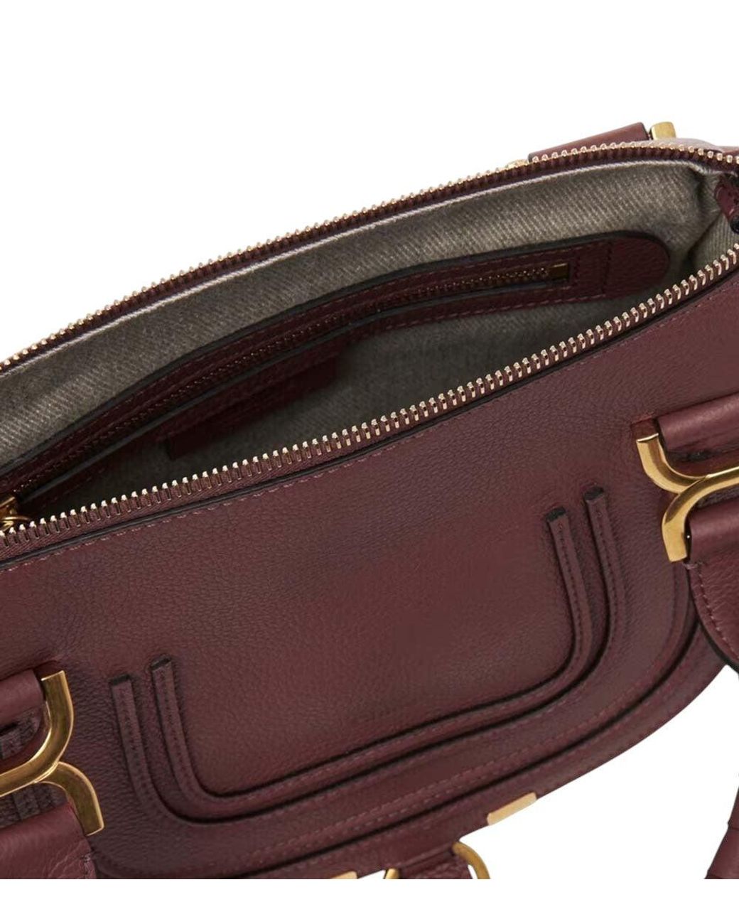 Chloé Brown Marcie Small Satchel