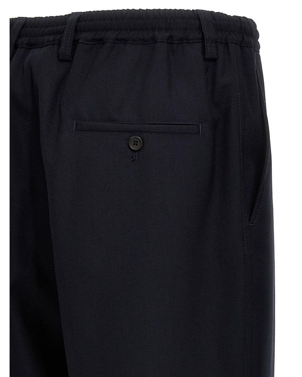 Marni Blue Regular Pants for men