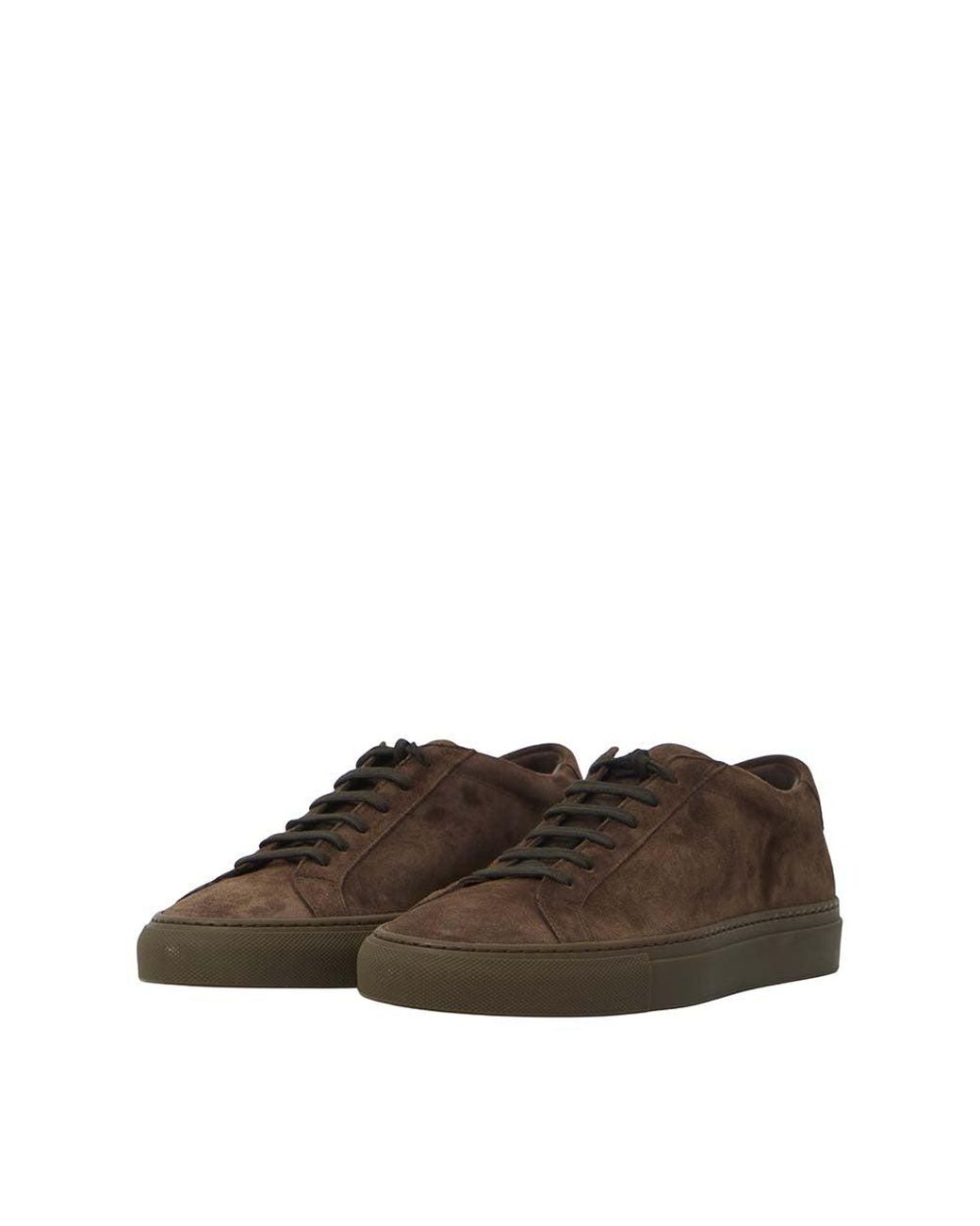 Common Projects Brown Achilles Premium Sneakers for men