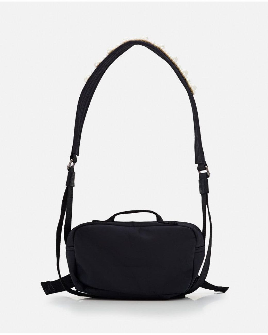 Simone Rocha White Classic Bow Crossbody Bag