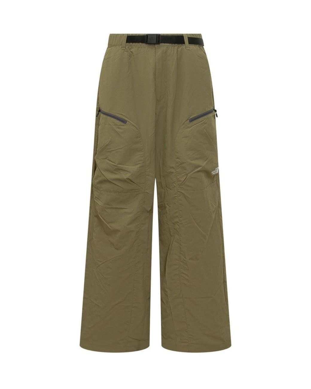 The North Face Green Solid Cargo Pant for men