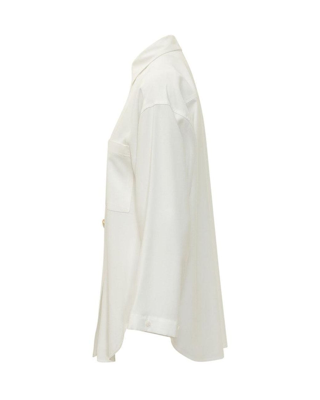 DARKPARK White Relaxed Solid Shirt