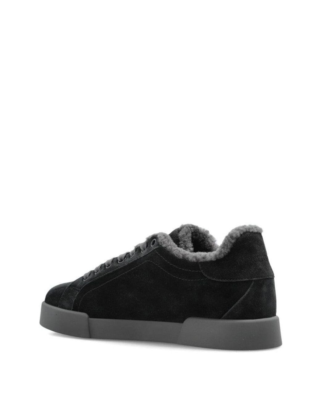 Dolce & Gabbana Black Logo Sneakers