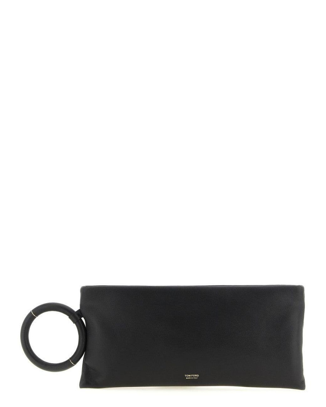 Tom Ford Black Logo Bangle Clutch
