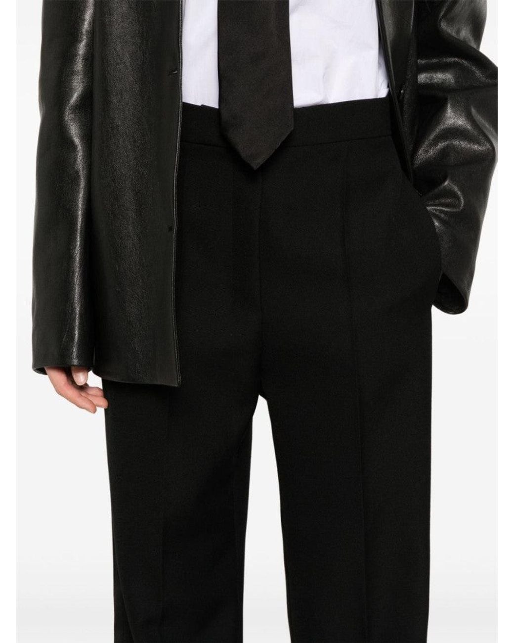 Max Mara Black Wool Trousers