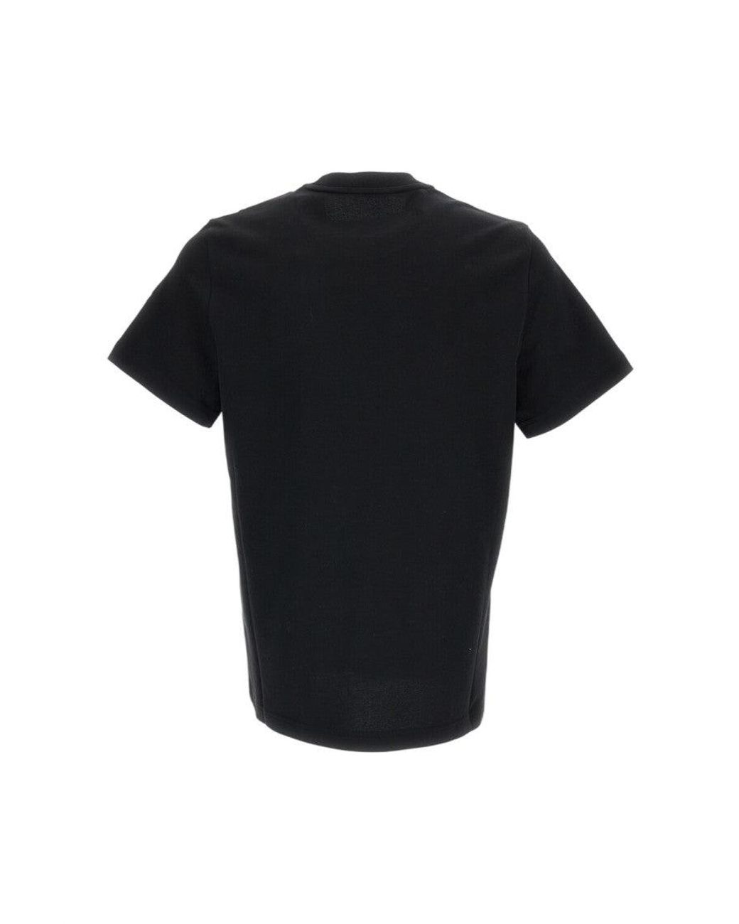 Moncler Black Relaxed Logo T-Shirt for men