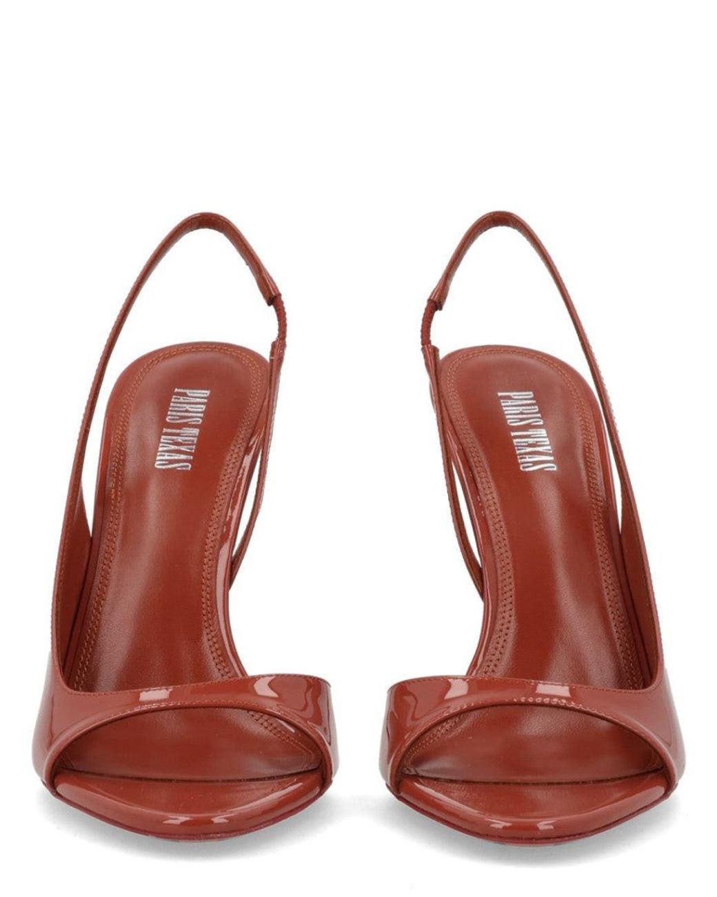 Paris Texas Pink Slingback Heels