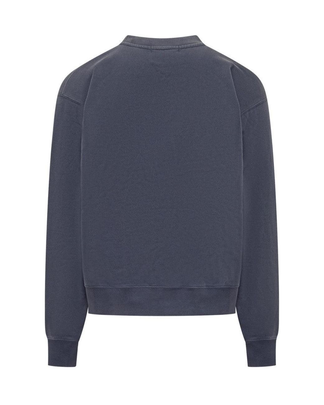 Ambush Blue Logo Crew Neck Sweatshirt for men