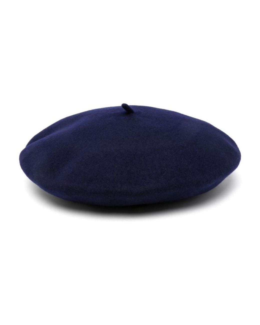 Borsalino Blue Wool Basque Hat