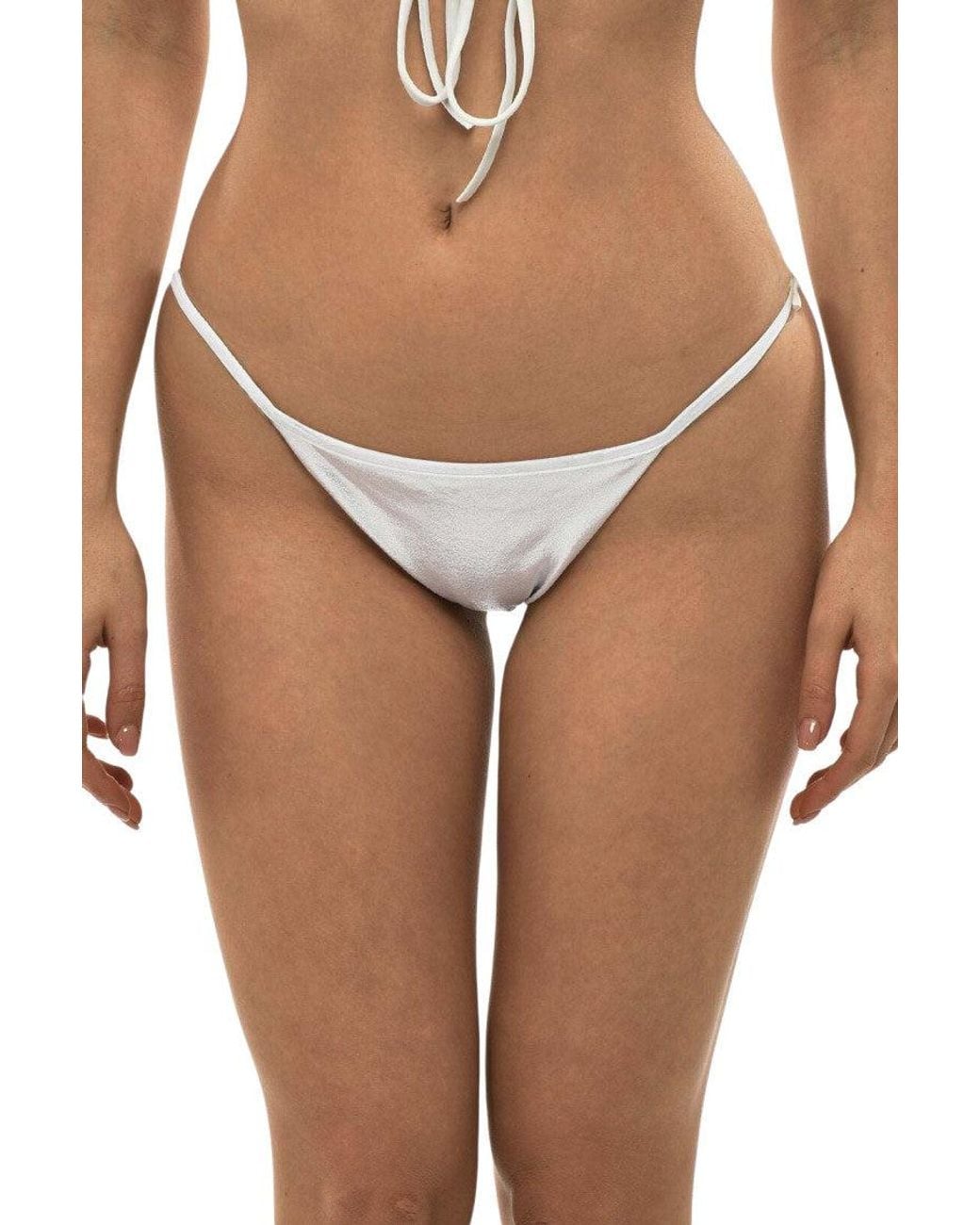 DSquared² Brown Bikini Bottom Swimwear