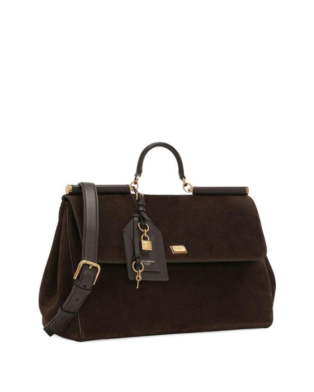 Dolce & Gabbana Black Dark Sicily Tote