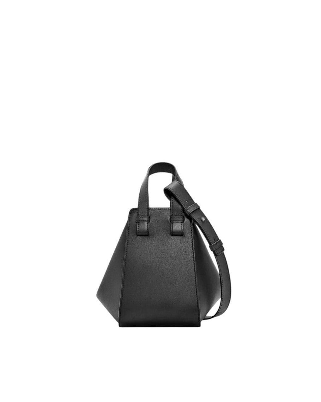 Loewe Black Compact Hammock Mini Satchel
