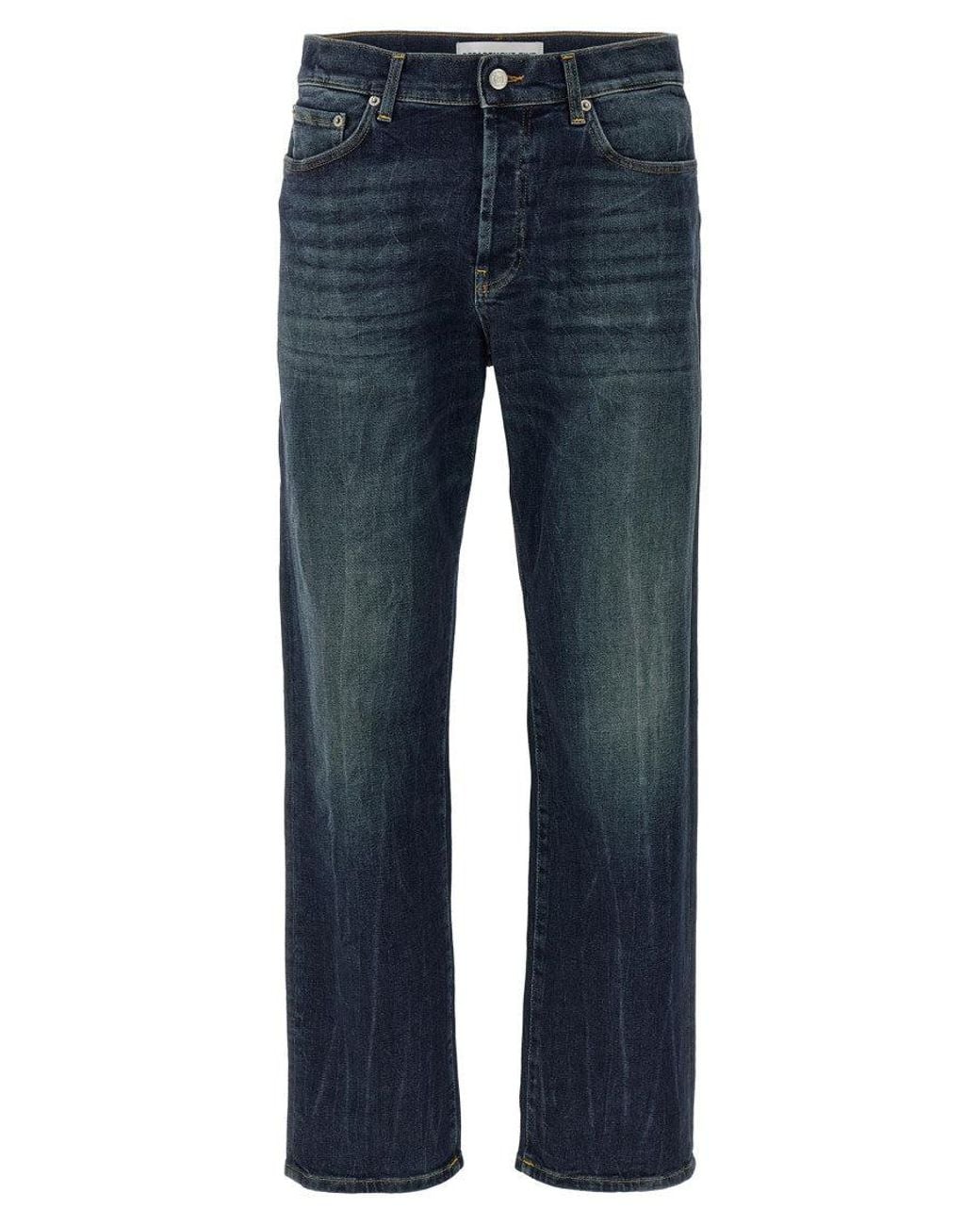 Department 5 Blue Bowl Jeans for men