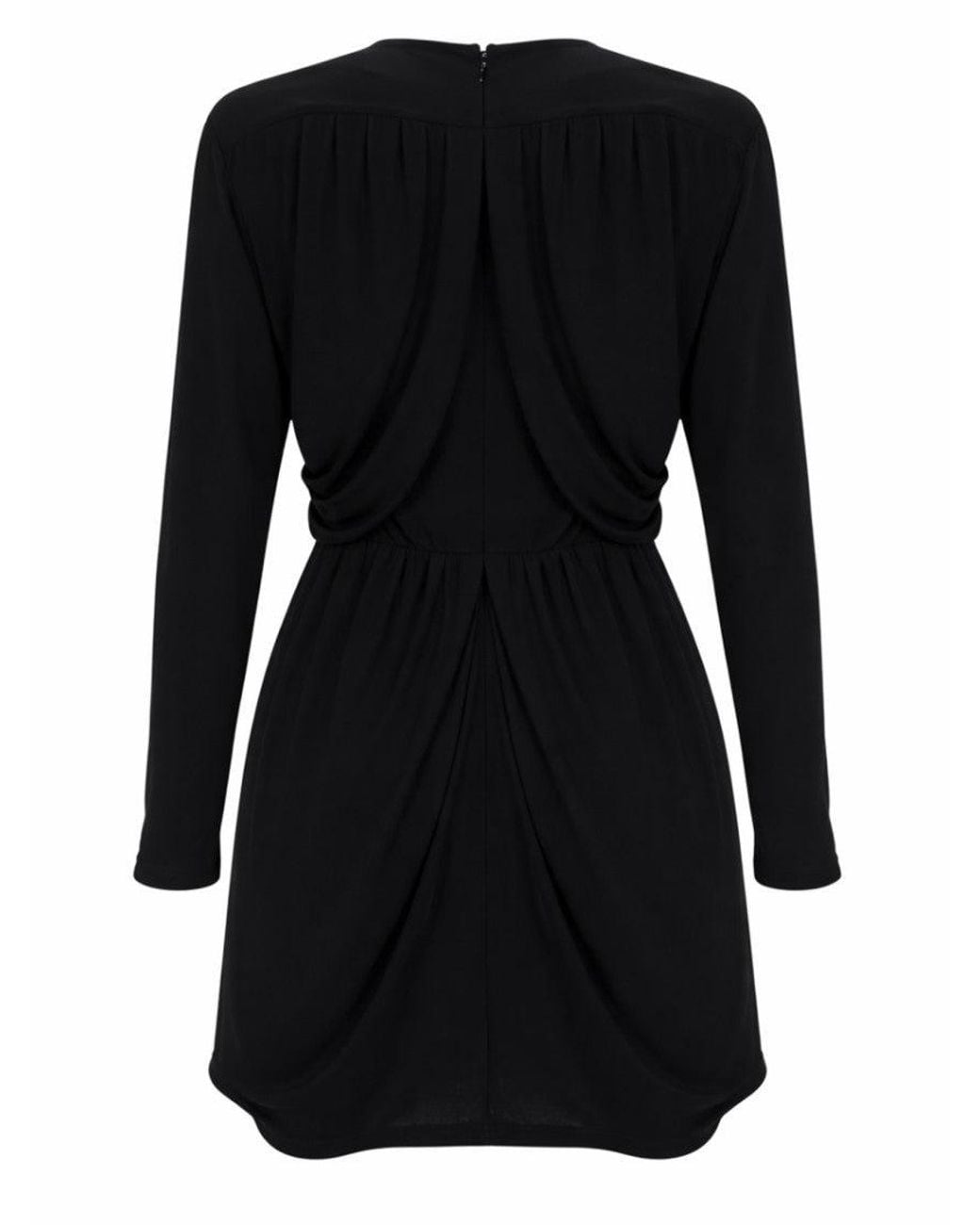 Isabel Marant Black Round Neck Mini Dress