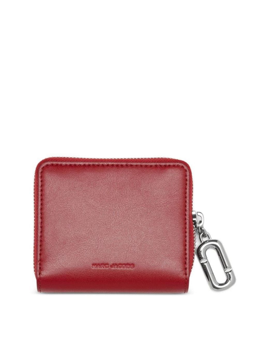 Marc Jacobs Red Logo Wallet
