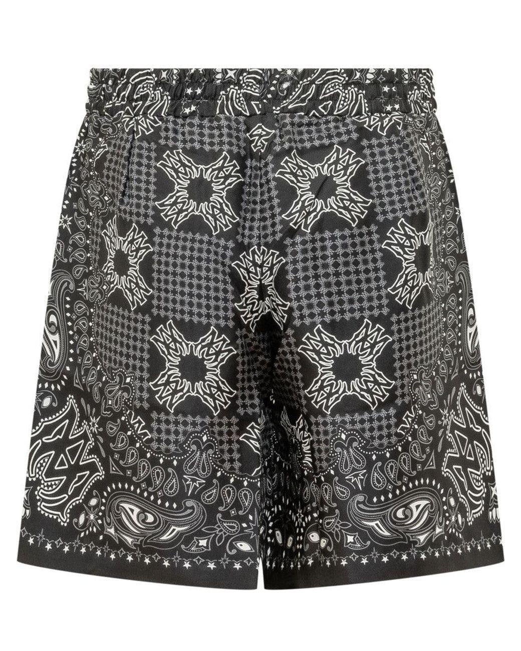 Amiri Gray Relaxed Shorts for men