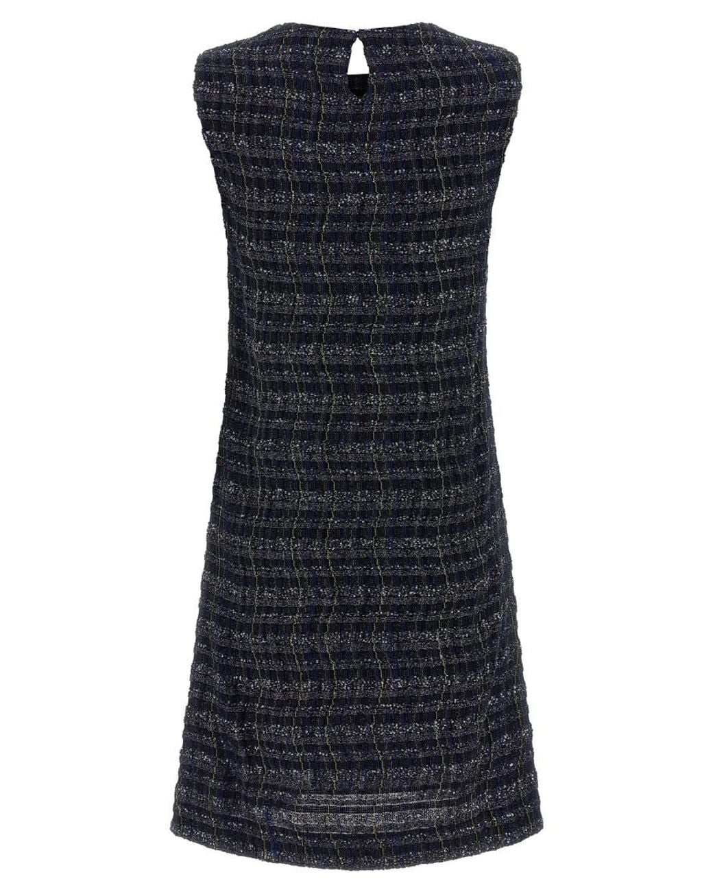 Missoni Black Check Pattern Dress