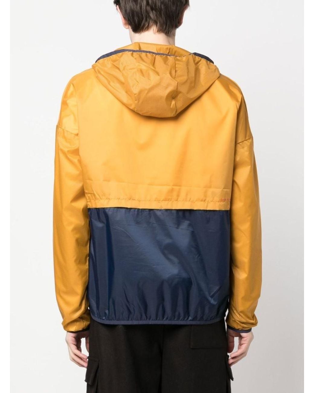 COTOPAXI Orange Half-Zip Windbreaker Jacket for men