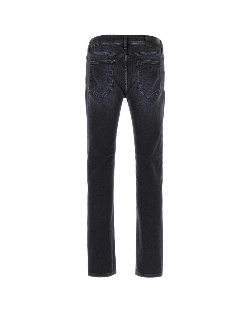 PT Torino Blue Mid Rise Jeans for men