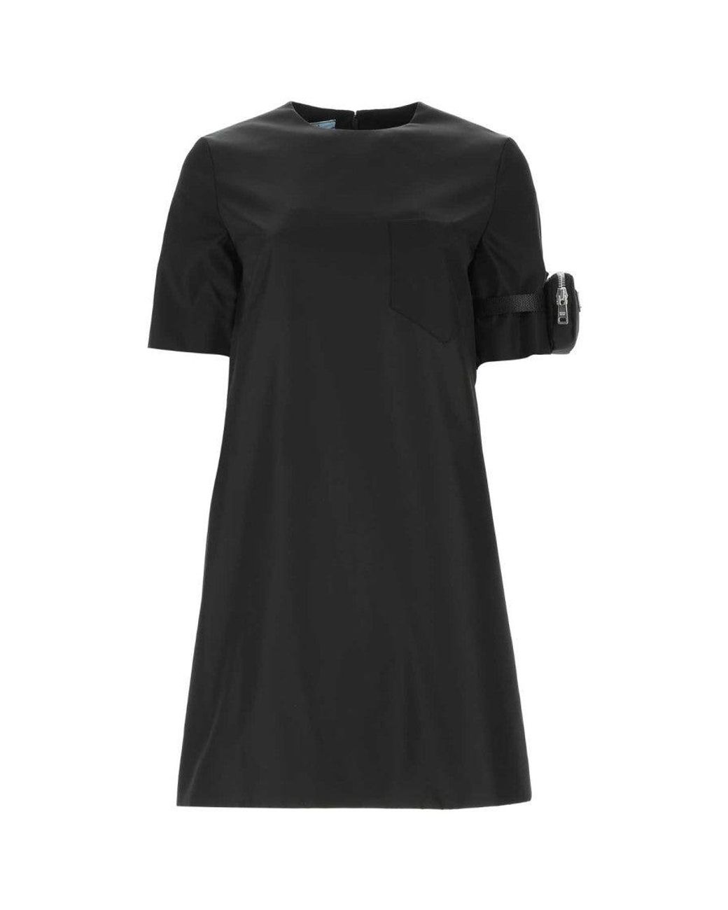 Prada Black Re-Nylon Dress