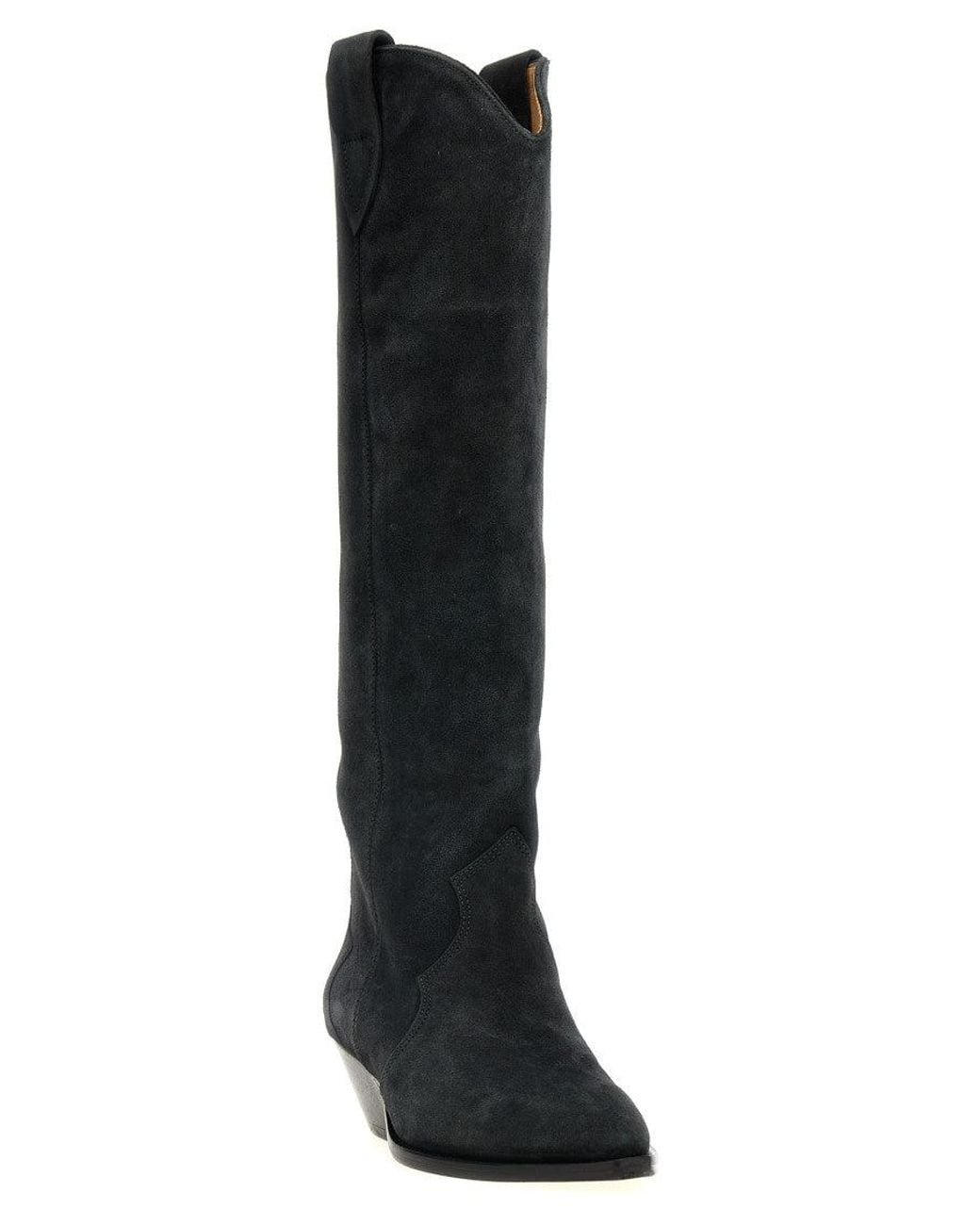 Isabel Marant Black Denvee Leather Boots