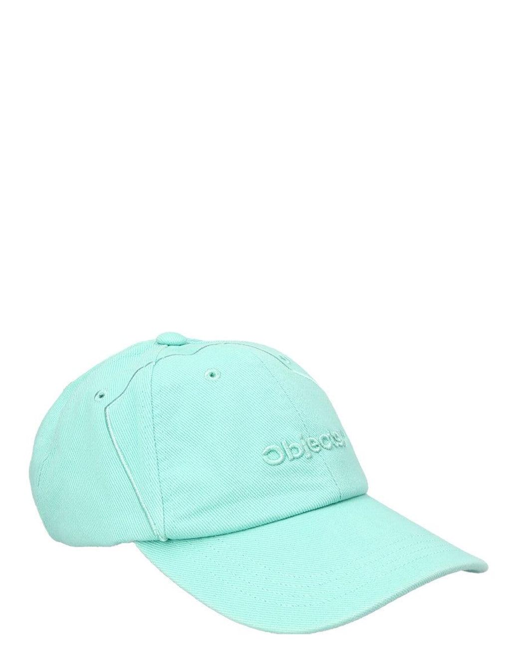Objects IV Life Green Aqua Logo Embroidery Baseball Cap for men