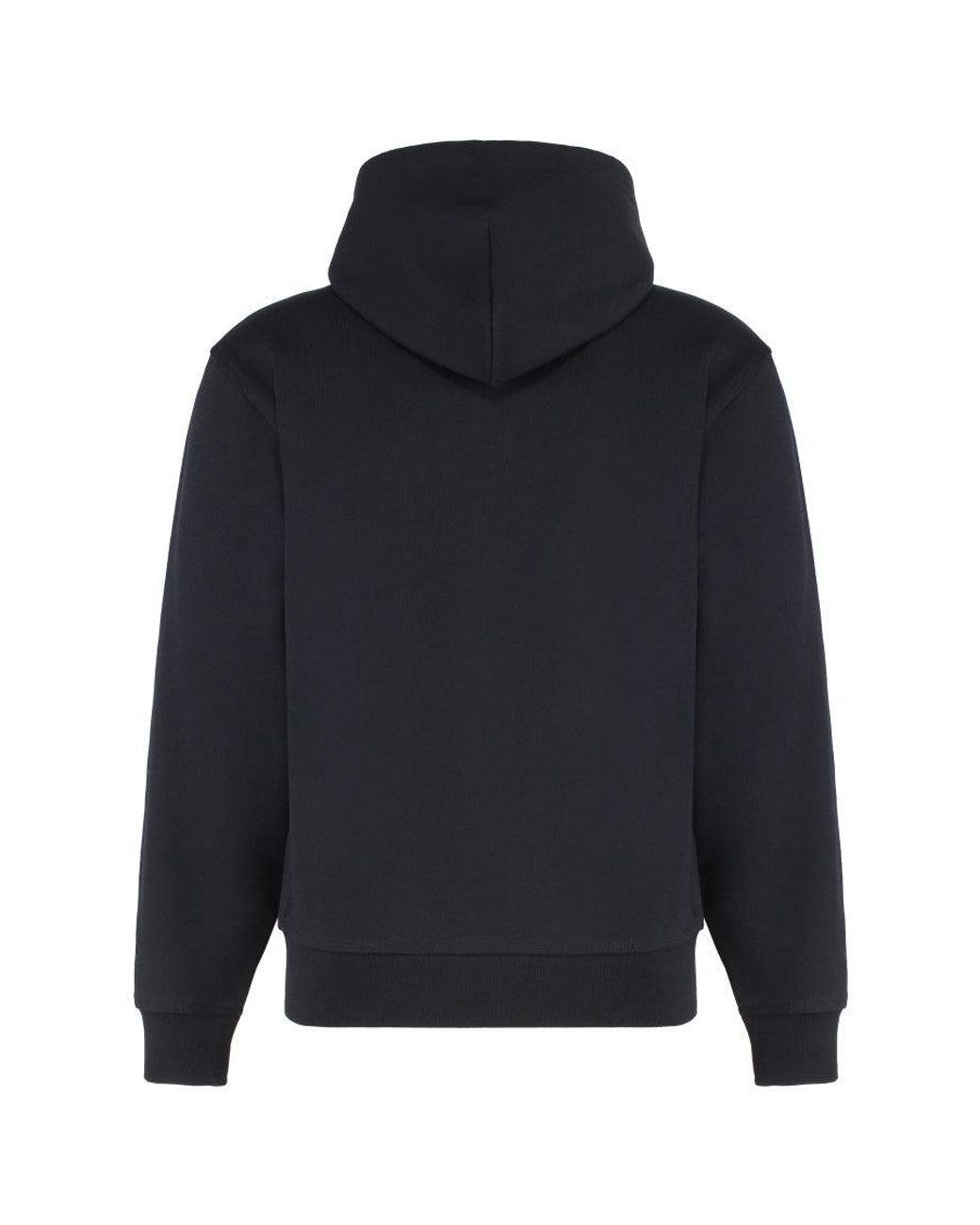 Burberry Blue Logo Hood Sweatshirts for men