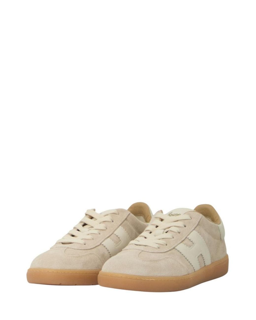 Hogan Natural Color Block Cool Sneakers