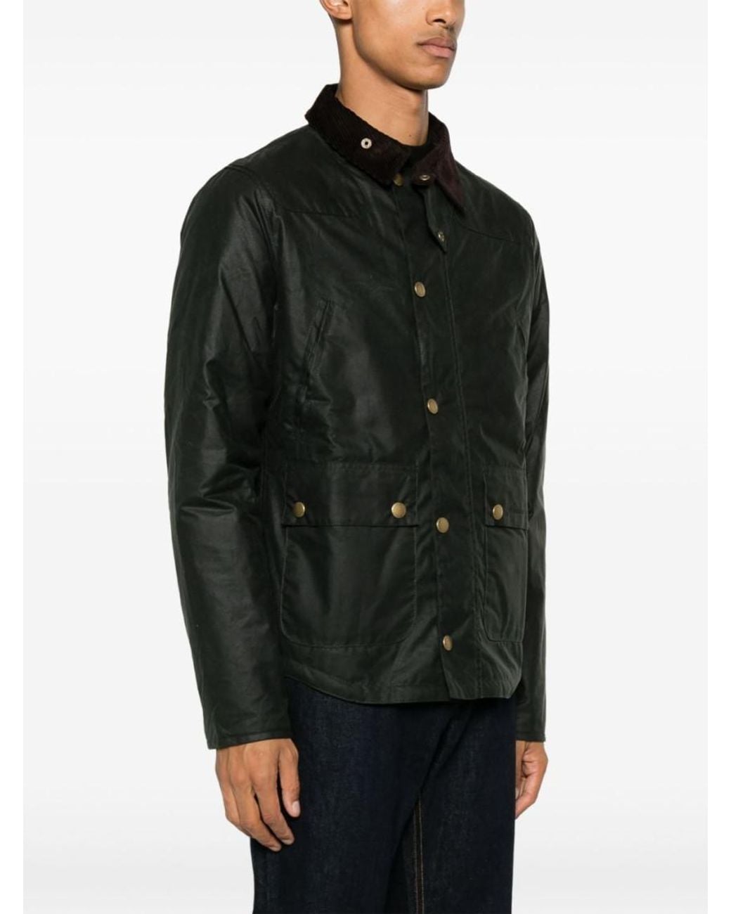 Barbour Black 'Reelin' Jacket for men