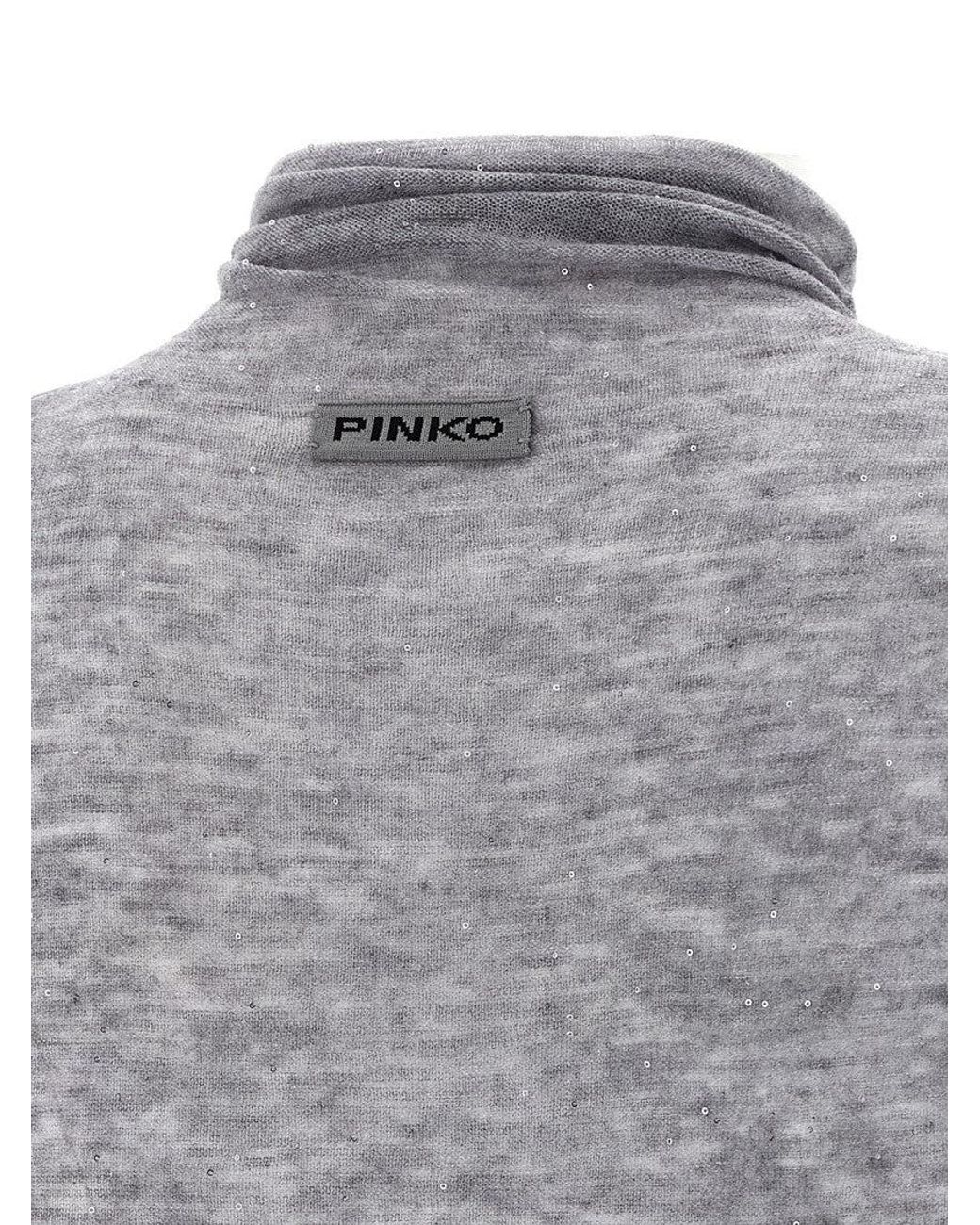 Pinko Gray 'Moss' Sweater