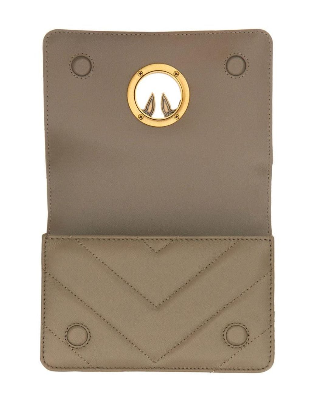 Pinko Natural Love Click Mini Crossbody Bag