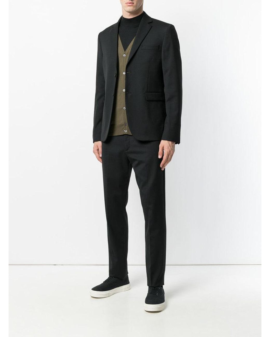 John Smedley Black Maglia Sweaters for men