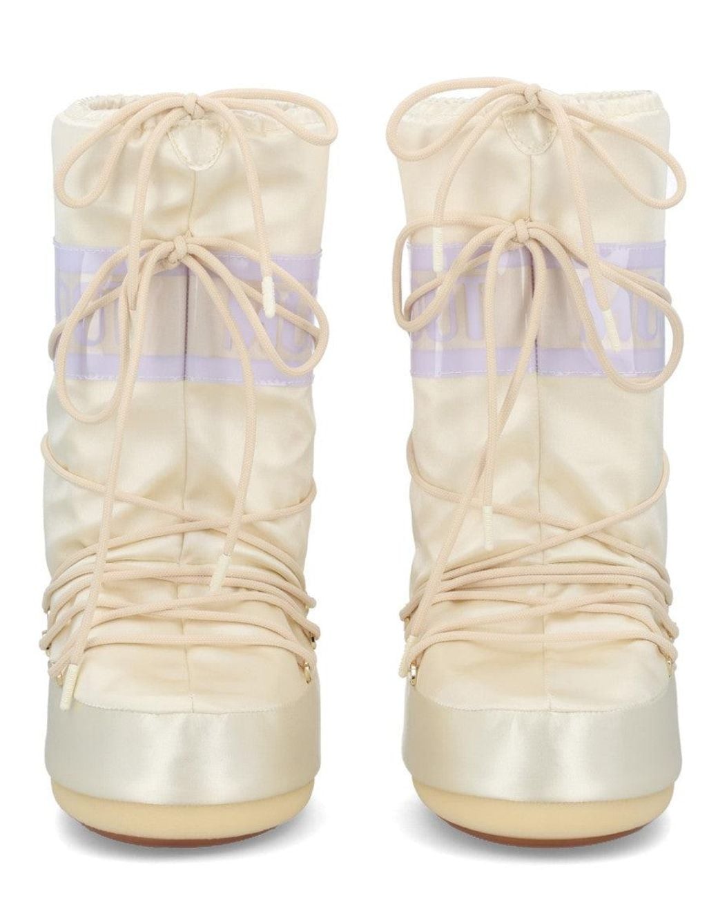 Moon Boot White Off Logo Pearly Boots for men