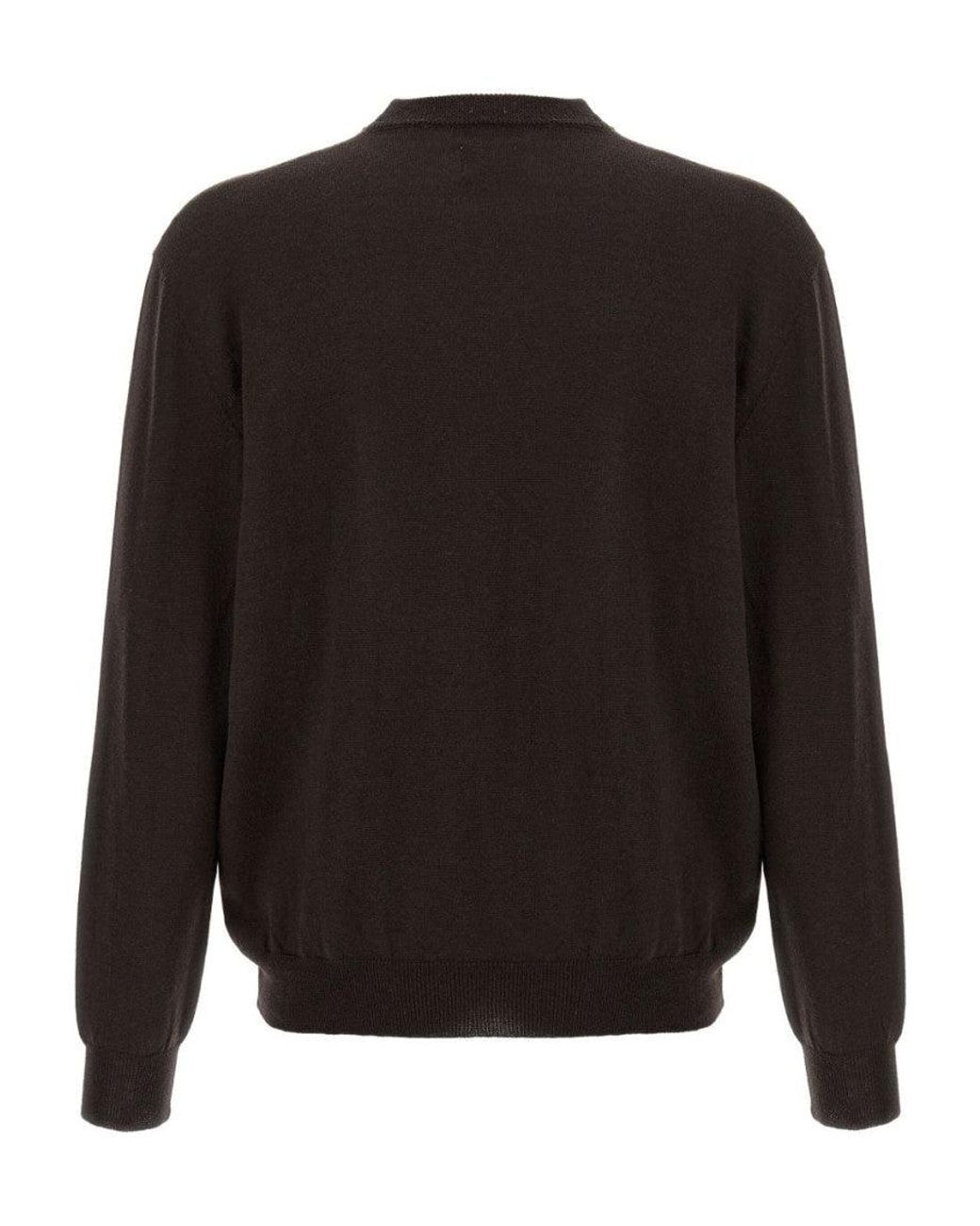 Magliano Black Wool Sweater for men