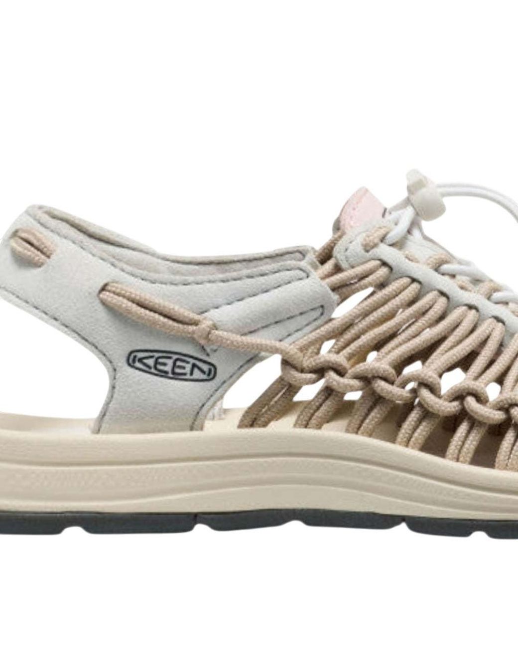 Keen White Logo Sandals