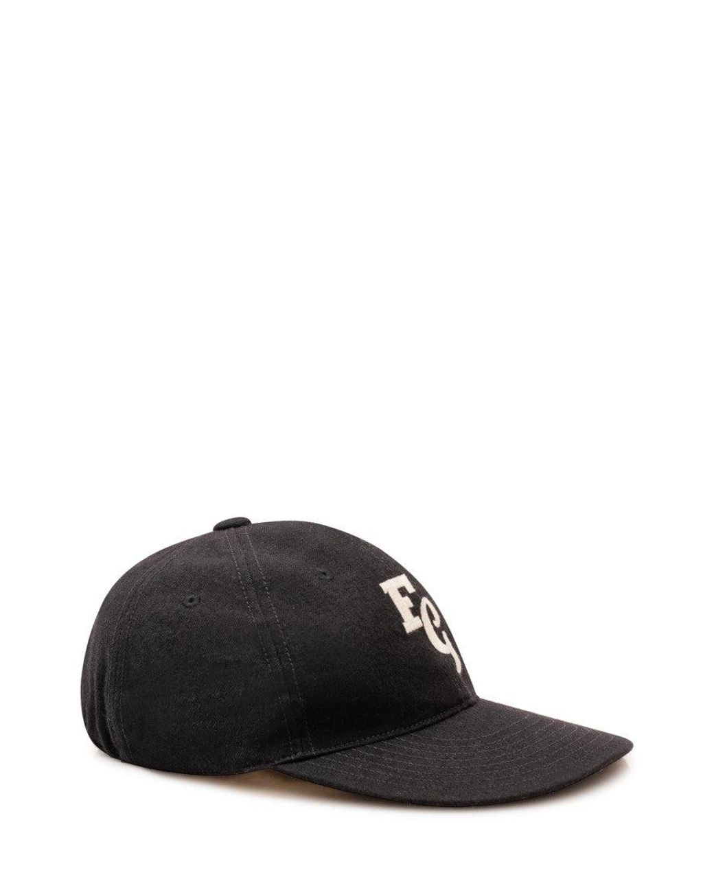 Fear Of God Black Logo Solid Baseball Hat for men