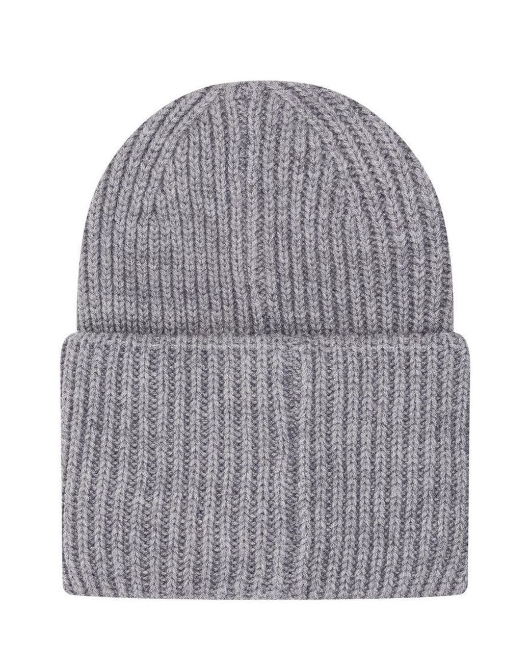AMISH Gray Knitted Beanies Hat for men