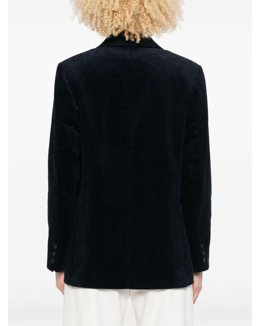 A.P.C. Black Cotton Blazer
