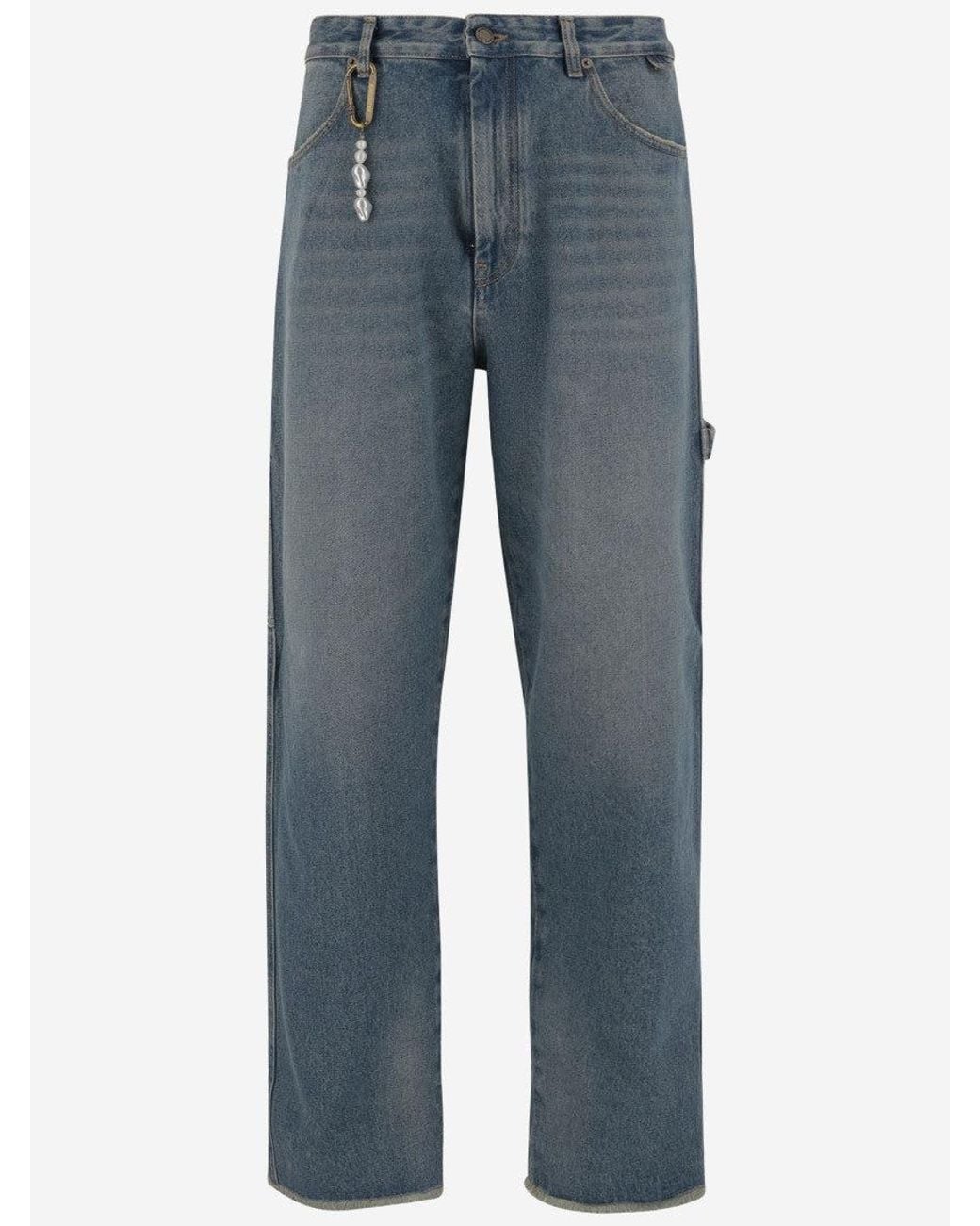 DARKPARK Blue John Cotton Denim Jeans for men